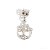Berloque Charm Pingente Árvore da Vida Ródio - Imagem 3