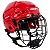 Capacete Ccm Tacks 70 - Vermelho - Combo com grade - Imagem 1