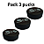 Puck Para Hockey No Gelo 313 Pro Hockey - Pack com 3 pucks - Imagem 1