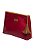 Maxi Clutch Couro Vermelha Bicolor - Imagem 1