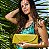 Clutch de Palha Amarela Colorama - Imagem 2