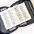 Bolsa Para Bíblia em Couro Sintético Estampa Preta Escolha o Tamanho - Imagem 6