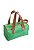 Bolsa de praia Verde em tela Basset - Imagem 5