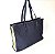 Bolsa Jeans Paetes Nude Luxo - Imagem 6