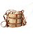 Bolsa de praia nude tela Fashion Baldinho - Imagem 6