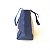 Bolsa de palha e tecido azul color - Imagem 3