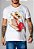 Camiseta Red Feather Teddy Flying Masculina Branca - Imagem 1