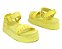 Sandália Flatform Colcci Bella Feminina Amarelo Nieve - Imagem 1