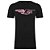 Camiseta Ellus Cotton Fine Espelhado Classic Masculina Preto - Imagem 1