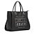 Bolsa Colcci Shop Bag Nylon Logo Feminina Preto - Imagem 1