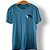 Camiseta Osklen Regular Stone Tartaruga CDC Masculina Azul - Imagem 1