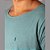 Camiseta Red Feather Botonê Long Masculina Verde e Azul - Imagem 3