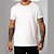 Camiseta Red Feather Básica Gola Canoa Masculina Off White - Imagem 1