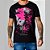 Camiseta Red Feather Neon Grafitti Masculina - Imagem 1