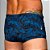 Sunga Red Feather Folhagem Deep Blue Masculina - Imagem 2