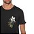 Camiseta Osklen Soft Used Flower Brasão Color Masculina Pret - Imagem 2