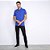 Camisa Polo Ellus Easa All Over Classic Masculina Azul - Imagem 3