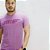 Camiseta Ellus Melange Maxi Italic Classic Masculino Rosa - Imagem 3
