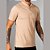 Camisa Polo Red Feather Gola a Mão Natural Cotton - Imagem 9