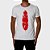 Camiseta Red Feather 10th Feather Masculina Branca - Imagem 1