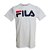 Camiseta Fila Manga Curta Letter II Masculina Branca - Imagem 1