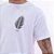 Camiseta Osklen Big Shirt Folha Palmeira Masculina Branca - Imagem 3