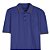 Polo Ellus Piquet Melange Easa Frisos Masculina Azul Médio - Imagem 2