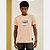 Camiseta Forum Slim Overbooking Bege  Arenita - Imagem 1
