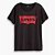 Camiseta Levi's The Perfect Tee Plus Size Feminina Preta - Imagem 3