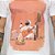 Camiseta Red Feather Lua Em Marte Branca - Imagem 2
