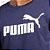 Camiseta Puma Ess Logo Peacoat Masculina - Imagem 2