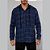 Camisa Red Feater Hood Chess Madras Blue and Pink - Imagem 1