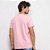 Camiseta Colcci Basic Masculina Rosa Parisa - Imagem 2