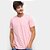 Camiseta Colcci Basic Masculina Rosa Parisa - Imagem 1