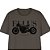 Camiseta Ellus Slim Motorcycle Classic Masculina Cinza - Imagem 2