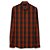 Camisa Ellus Xadrez Wooltouch Woods Masculina Vermelha - Imagem 1