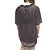 Camiseta Feminina John John Transparente Preta Over Size - Imagem 2