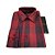 Camisa Ellus Xadrez Flanela Lake Classic Masculina Vermelha - Imagem 2