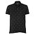 Polo Ellus Piquet Easa All Over Classic Masculina Preta - Imagem 1