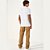 Camiseta Colcci Gola Polo Slim Masculina Off Shell - Imagem 4