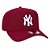 Boné New Era 9FORTY A-Frame Snapback Aba Curva MLB New York - Imagem 4