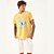 Camiseta Colcci Shark Side Masculina Amarelo Gisbert - Imagem 1