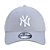 Boné New Era 9twenty MLB New York Yankees Aba Curva Cinza - Imagem 2