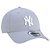 Boné New Era 9twenty MLB New York Yankees Aba Curva Cinza - Imagem 3