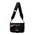 Bolsa Ellus Crossbody Bag Tic Tac Nylon Unissex Preto - Imagem 1