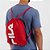 Bolsa Fila Gym Sack Lifestyle Unissex Vermelho - Imagem 2