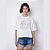 Camiseta John John Aqua Feminina Off White - Imagem 1