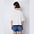 Camiseta John John Aqua Feminina Off White - Imagem 2