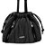 Bolsa Ellus Bucket Nylon Pufffer Feminina Preta - Imagem 2