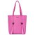 Bolsa Colcci Shopping Bag Fivela Rosa Ultra Rose - Imagem 1